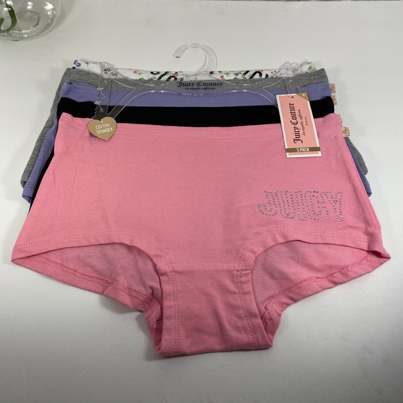 🆕Juicy Couture MultiColored Booty Short Panty Set - Picture 2 of 8